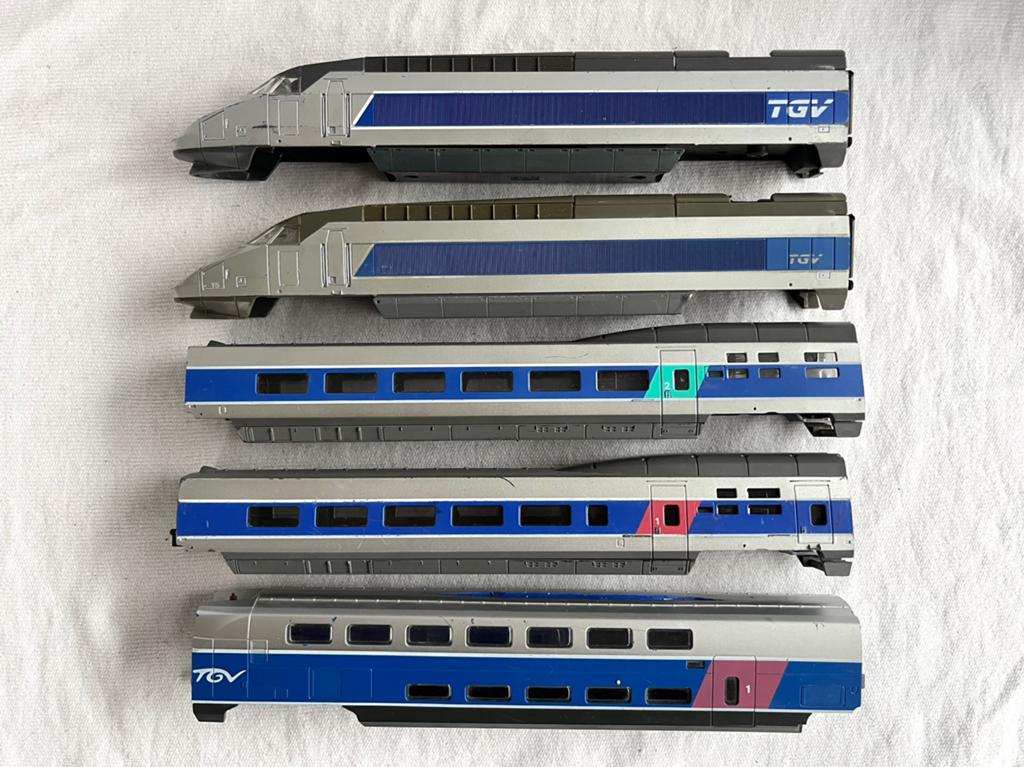 TGV kappen Jouef H0, Ophalen of Verzenden, Gebruikt, Gelijkstroom, Jouef
