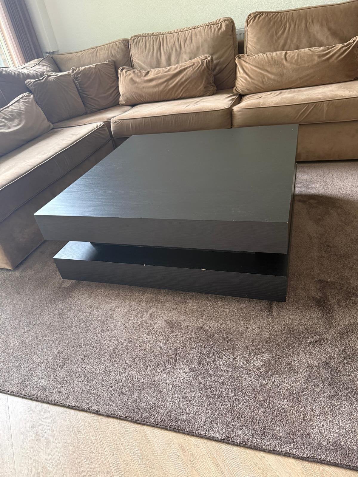 Salontafel, Ophalen, Vierkant, 50 tot 100 cm, Zo goed als nieuw