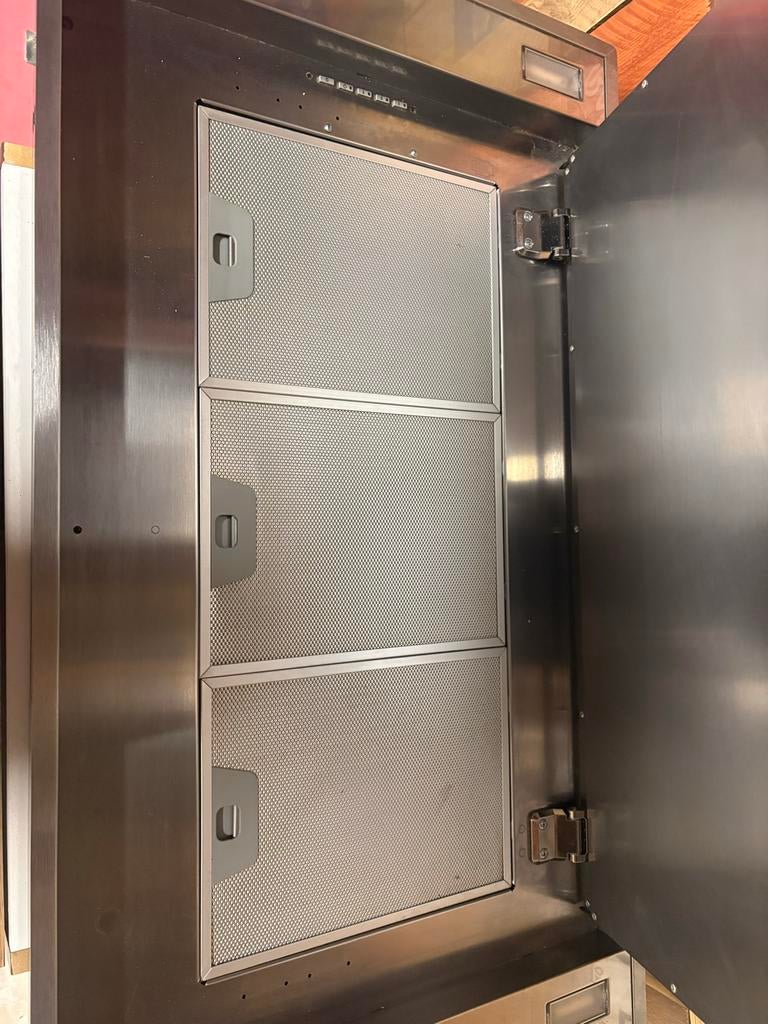 AEG Afzuigkap - RVS - Inbouw, Witgoed en Apparatuur, Afzuigkappen, Gebruikt, Overige typen, Ophalen of Verzenden, Motor