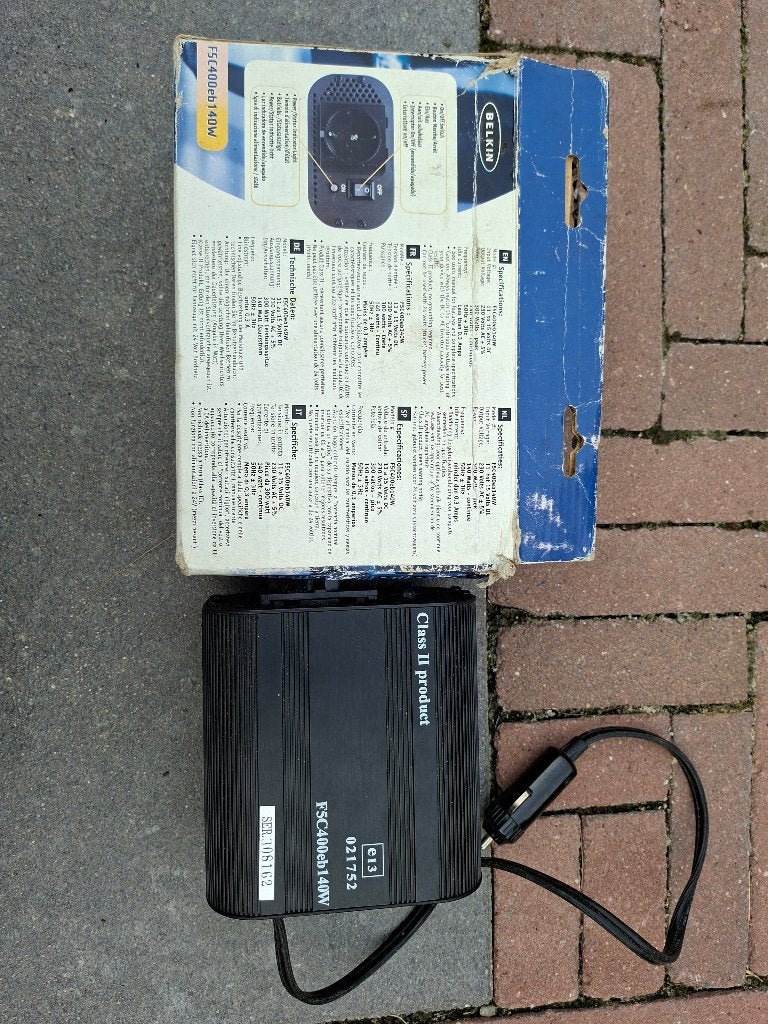 2 x omvormer 12v naar 230v, Ophalen, Gebruikt, Overige typen