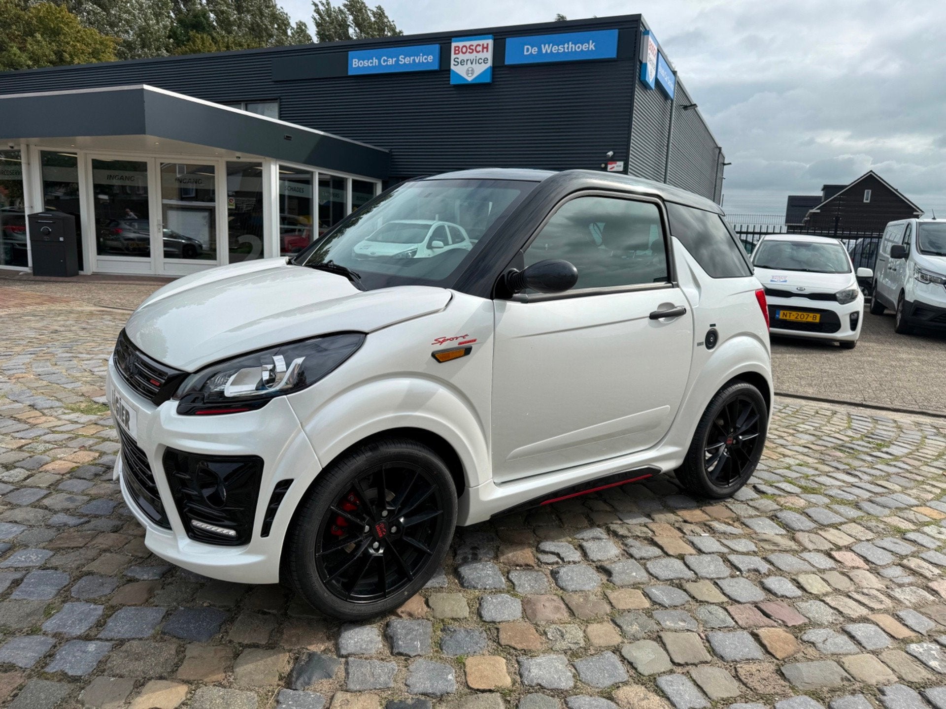 Ligier Brommobiel JS50 C Sport Ultimate Airco en stuurbekrac, Gebruikt, Ligier