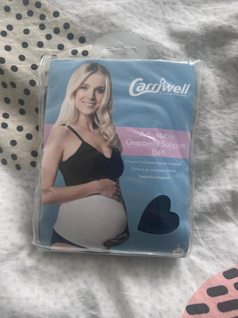Carriwell Overbelly Buikband Zwart – maat S/M –, Ophalen of Verzenden, Zo goed als nieuw, Zwart, Buikband