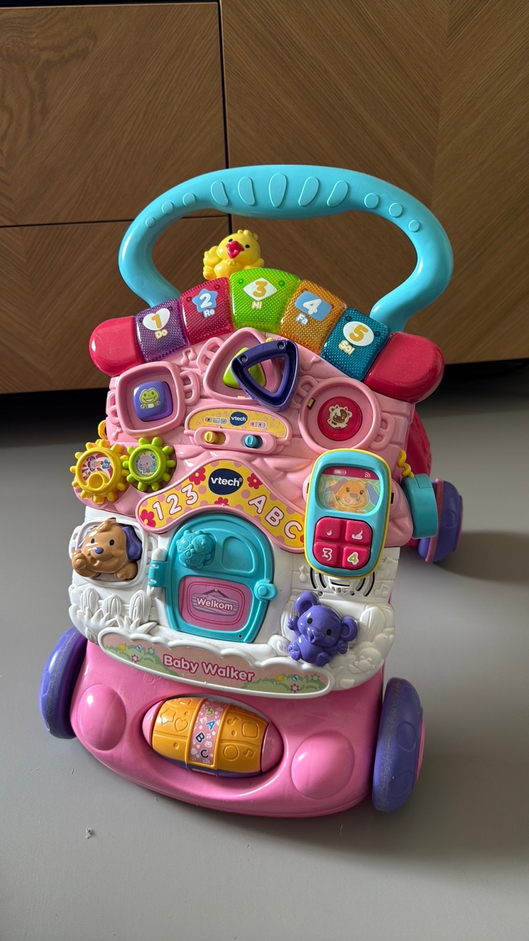 Loopwagen Vtech, Kinderen en Baby's, Ophalen, Zo goed als nieuw, 6 maanden tot 2 jaar