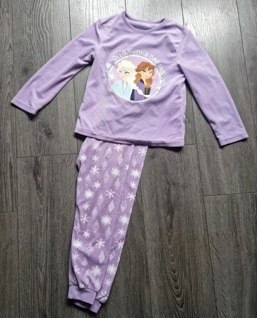 Frozen pyama! 122/128, Kinderen en Baby's, Ophalen of Verzenden, Gebruikt, Meisje, Nacht- of Onderkleding