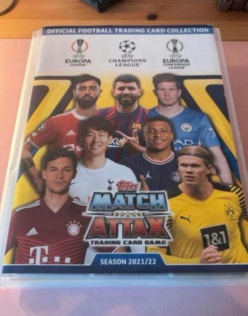 Topps match attax 2021-2022, Ophalen of Verzenden, Zo goed als nieuw, Meerdere plaatjes