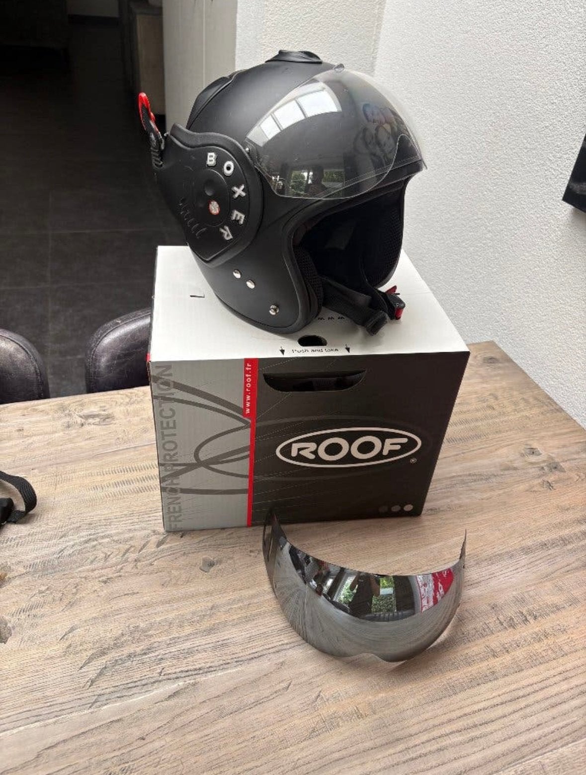 Roof Boxer helm V8 Maat M (58), Ophalen of Verzenden, Nieuw, Medium