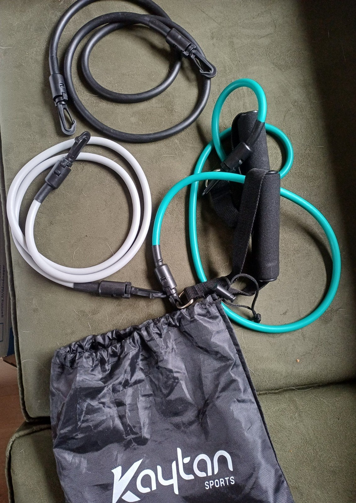Kaytan Sports Weerstandsbanden Set - Zo goed als nieuw, Sport en Fitness, Ophalen, Zo goed als nieuw, Benen, Weerstandband