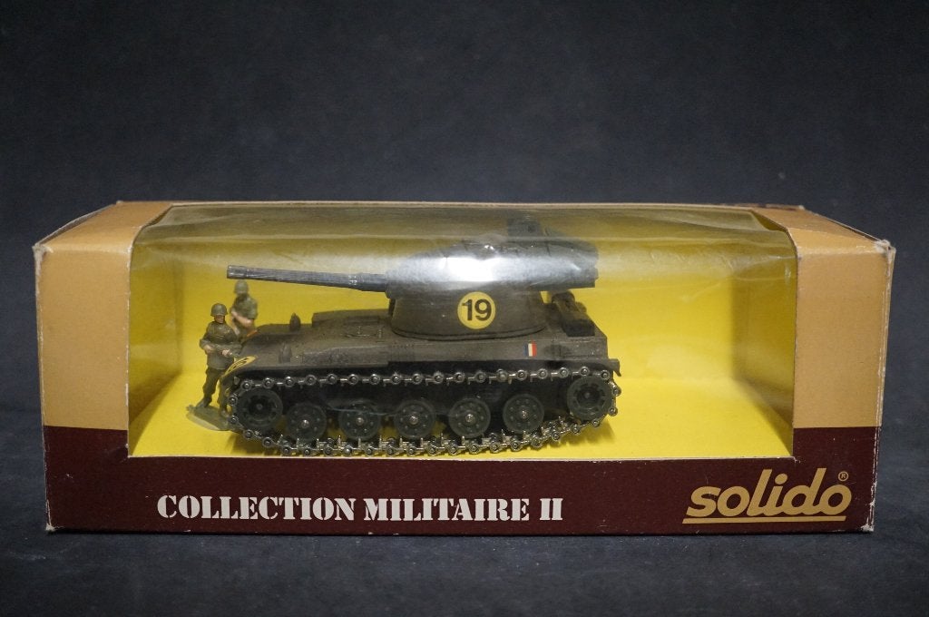 Solido AMX 13 luchtafweer tank - 1/50 - TOP, Hobby en Vrije tijd, Ophalen of Verzenden, Zo goed als nieuw, Overige typen, Overige merken