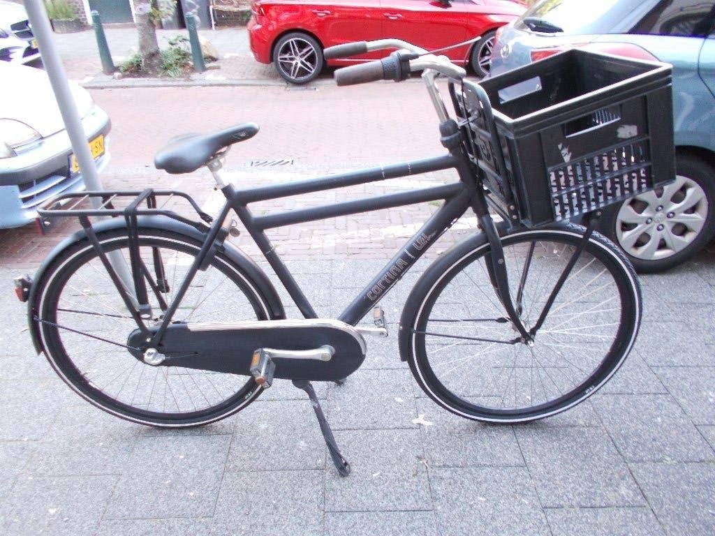 Cortina U4 28 inch Herenfiets, Terugtraprem, Gebruikt, Versnellingen, 53 tot 57 cm