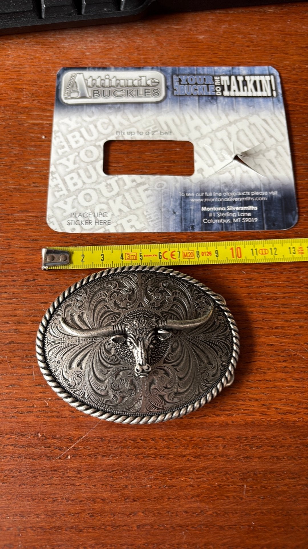 Buckle country en western montana silversmiths, Verzenden, Nieuw, Overige kleuren, Minder dan 95 cm