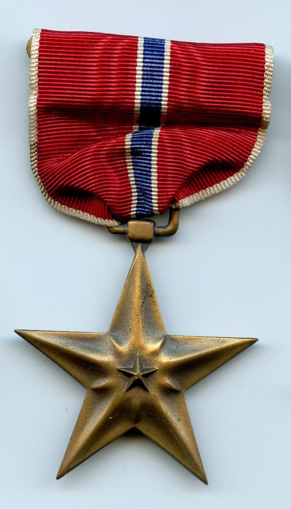 WO2 US Bronze Star Medal (slot brooch), Verzamelen, Militaria | Tweede Wereldoorlog, Ophalen of Verzenden, Landmacht, Amerika
