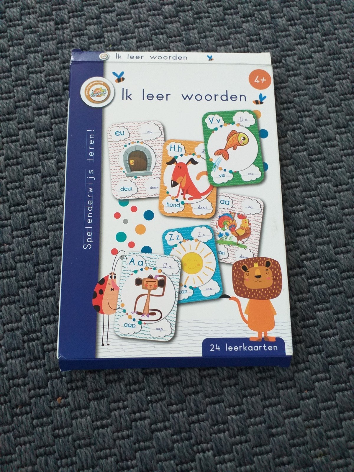 Ik leer woorden - Educatieve leerkaarten voor kinderen, Kinderen en Baby's, Speelgoed | Educatief en Creatief, Ophalen of Verzenden
