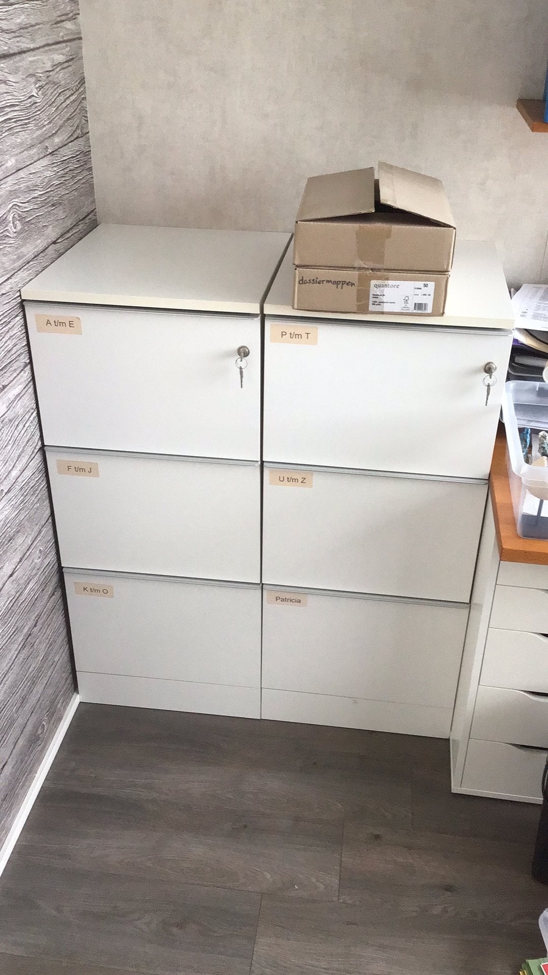 Dossierkasten, Huis en Inrichting, Ophalen, Minder dan 50 cm, Gebruikt, 100 tot 150 cm
