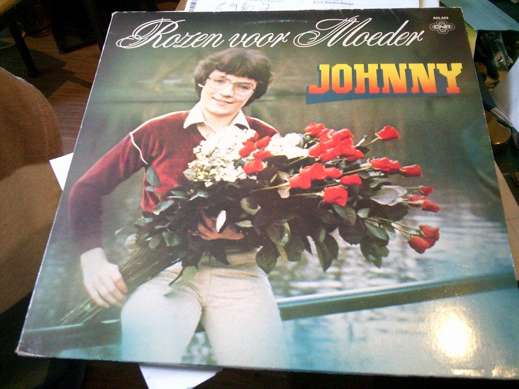 JOHNNY LP BLOEMEN VOOR MOEDER, Cd's en Dvd's, Vinyl | Nederlandstalig, LP, Ophalen of Verzenden, Levenslied of Smartlap, 12 inch