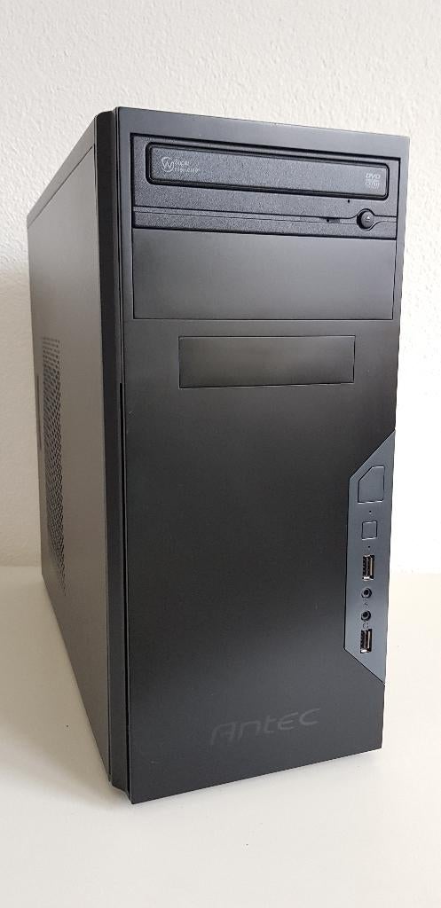 Krachtige Nette Computer i3 & 8Gb Ram W11 SSD 24 LCD Optie, Msi, Met monitor, 8 GB, Refurbished