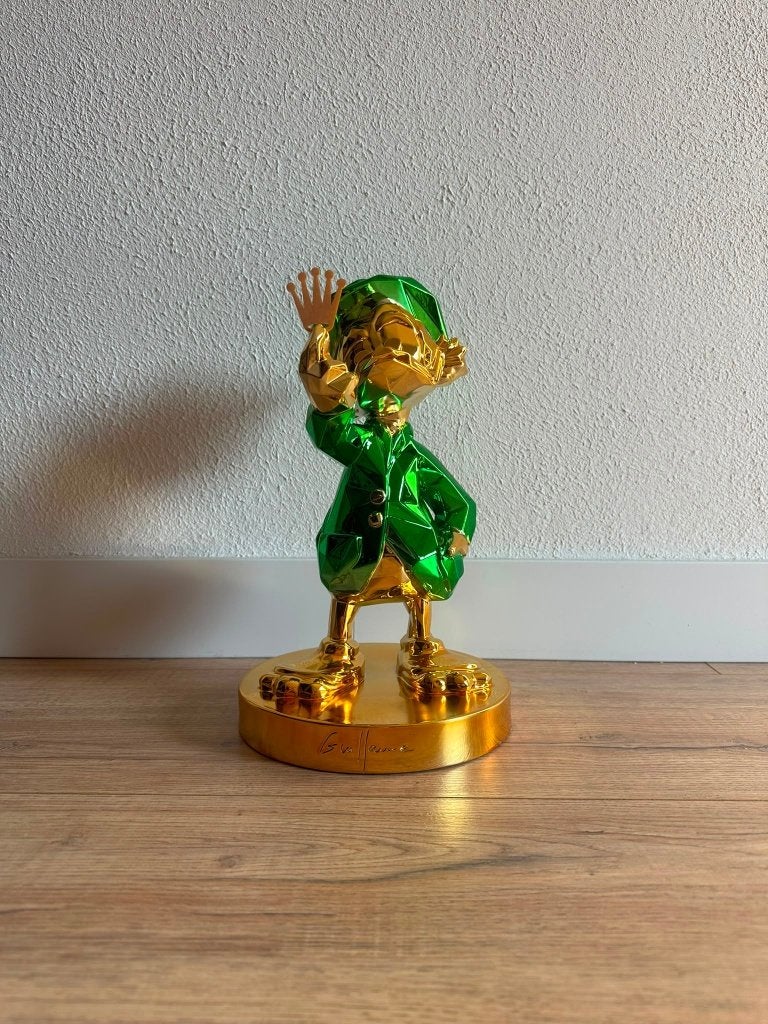 Lior24 Dagobert Duck Rolex in metallic groen/goud, Ophalen of Verzenden, Gebruikt, Dier