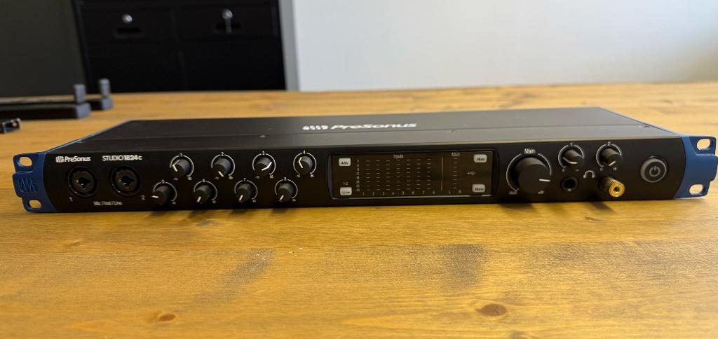 PreSonus Studio 1824c, Ophalen, Gebruikt, Audio