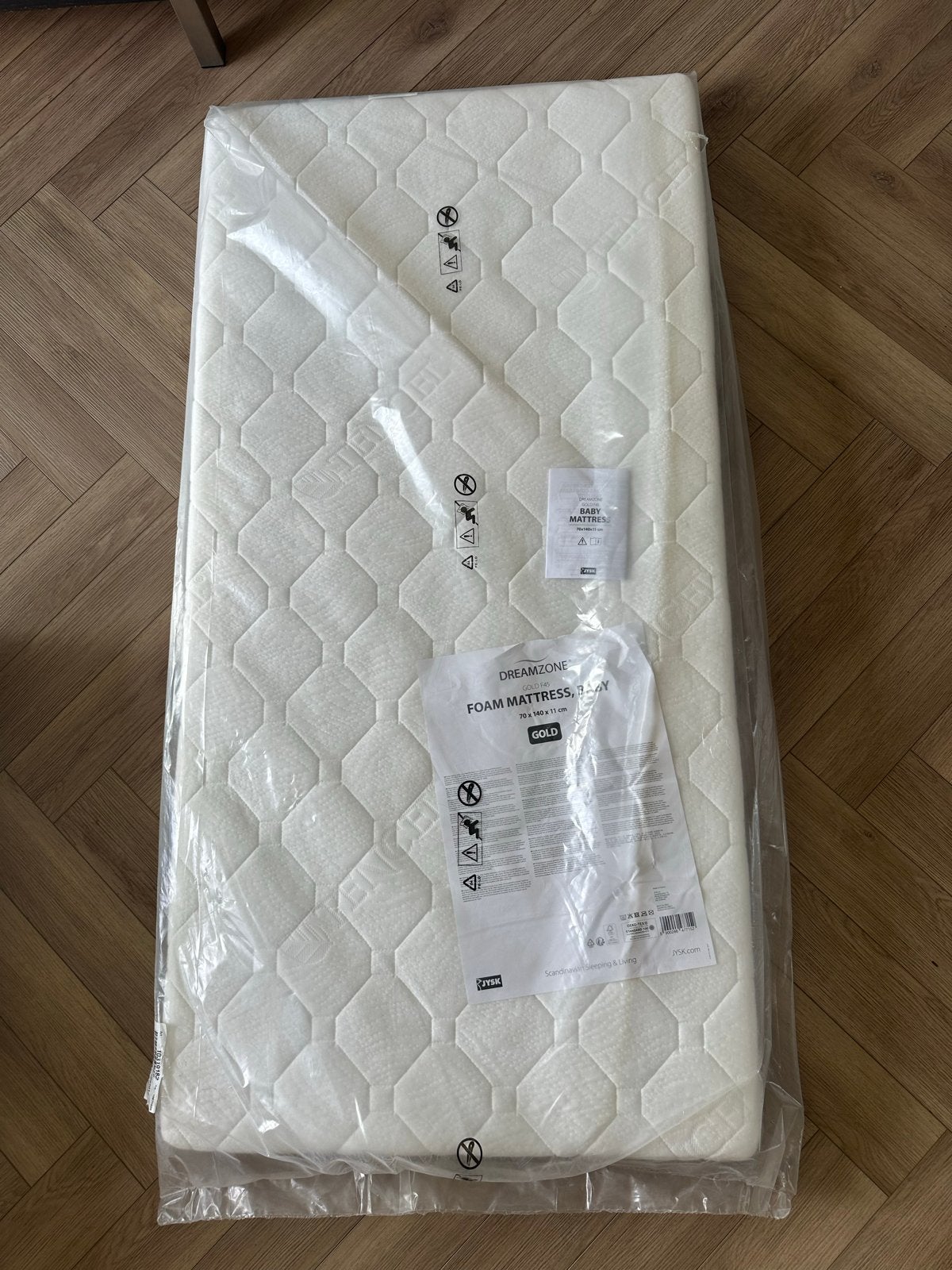 Nieuw Dreamzone Gold F45 babymatras 70x140x11 cm, Nieuw, Matras, Eenpersoons, 70 cm of minder