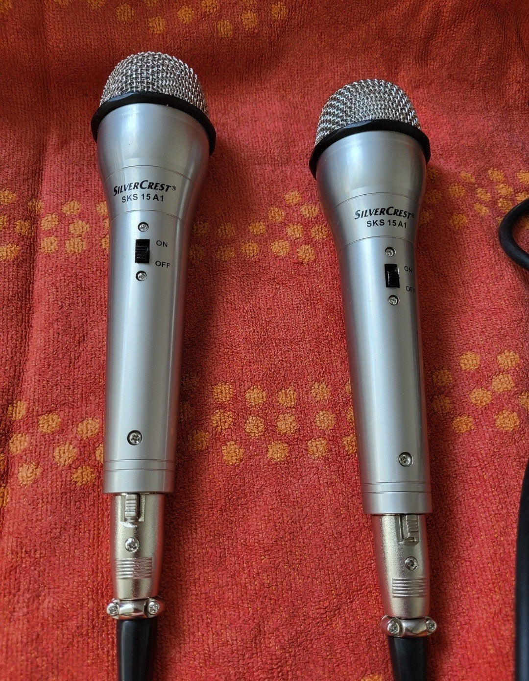 SilverCrest SKS 15 A1 Karaoke Set met 2 Microfoons, Ophalen of Verzenden