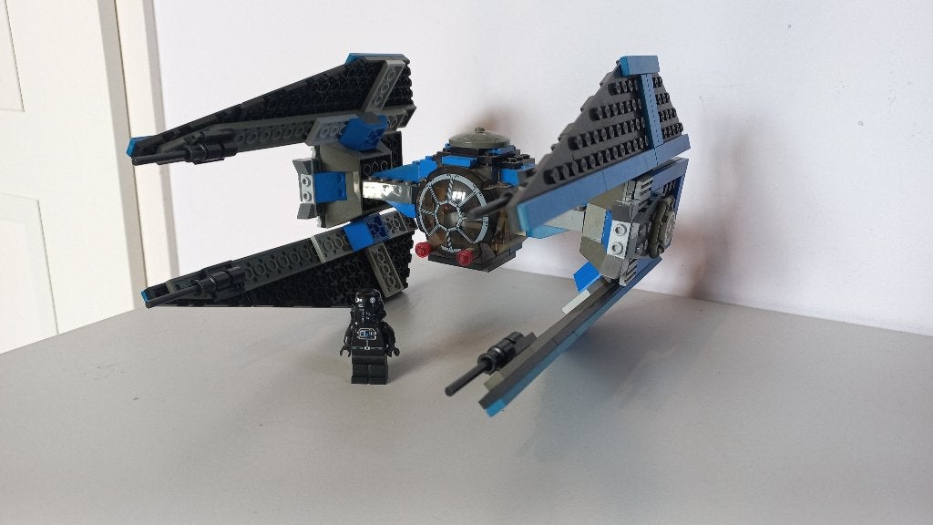 lego star wars 6206 TIE Interceptor, Gebruikt, Star Wars, Lego, Ophalen of Verzenden