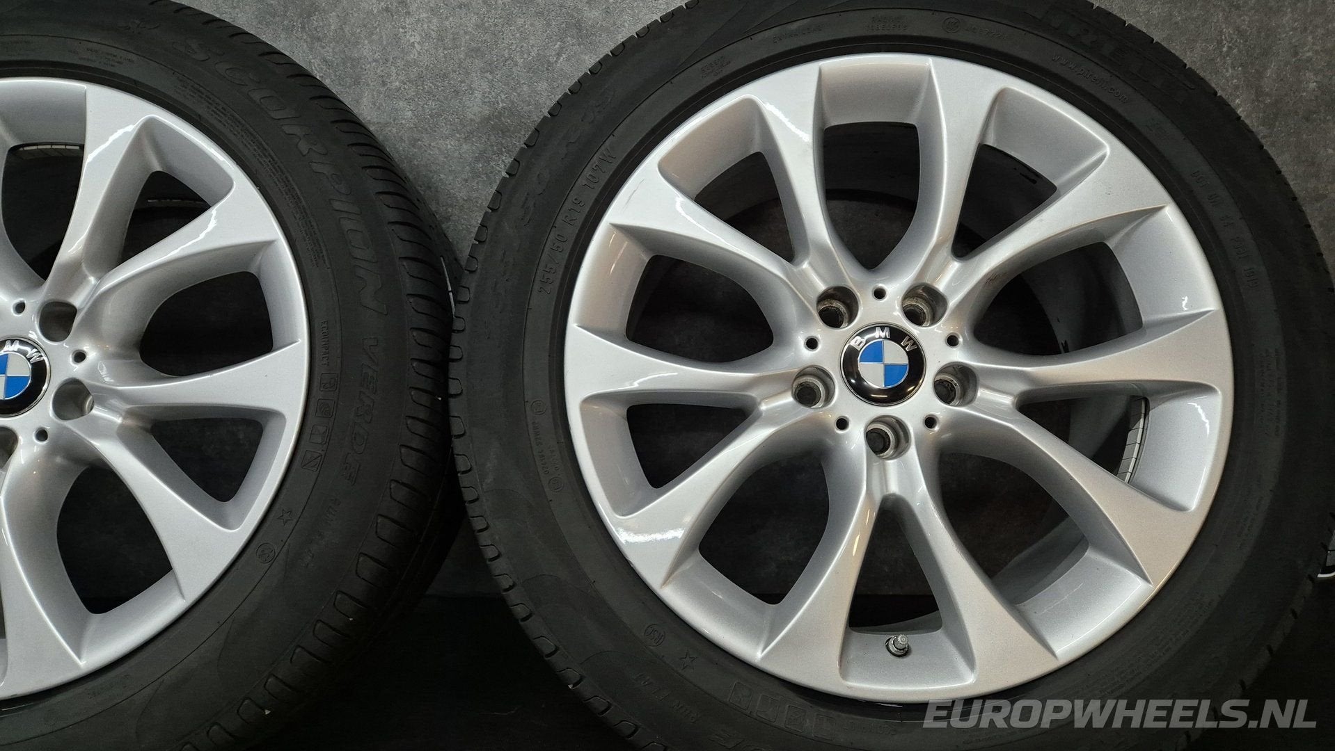 19 inch BMW X5 E70 F15 X6 F16 velgen zomerbanden Styling 450, Auto-onderdelen, 19 inch, Gebruikt, 255 mm, -