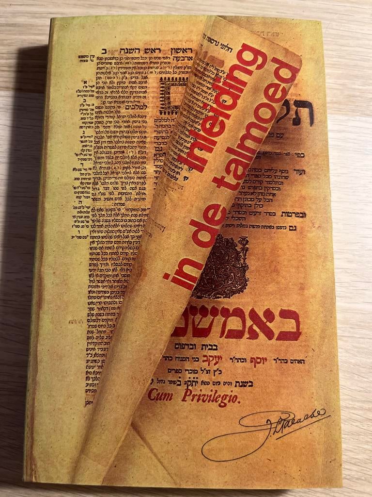 In de Talmoed - Joods boek met Hebreeuwse tekst, Boeken, Ophalen of Verzenden, Gelezen, Jodendom