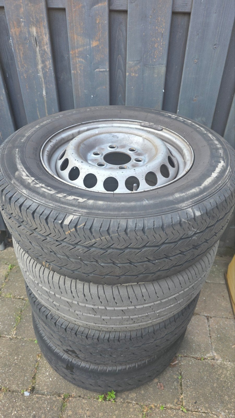 Mercedes Sprinter W906 velgen (slechte banden), Ophalen, Bestelwagen, Zomerbanden, Velg(en)