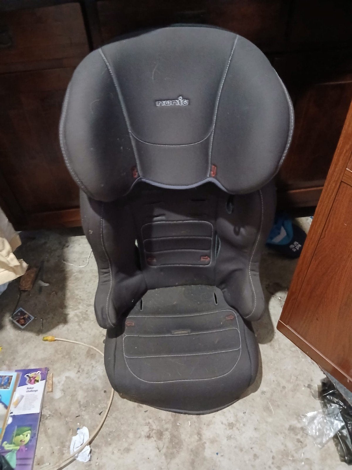 Nania autostoel - Gebruikt maar functioneel, Verstelbare rugleuning, 9 t/m 36 kg, Ophalen, Overige merken