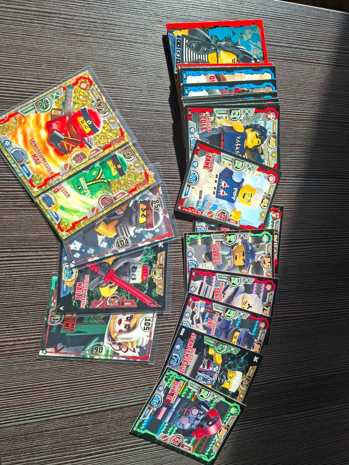 Grote verzameling Lego Ninjago ruilkaarten, Verzamelen, Ophalen of Verzenden, Gebruikt