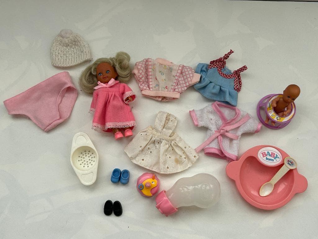 Kastopruiming ..... diverse poppen spul, Verzamelen, Poppen, Ophalen of Verzenden, Accessoires