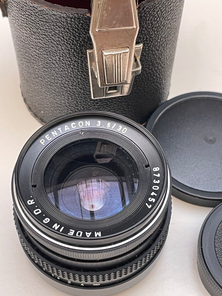 Pentacon / Meyer Optik Lydith 30mm F/3.5 M42 "cultlens", Ophalen of Verzenden, Lens of Lenzen