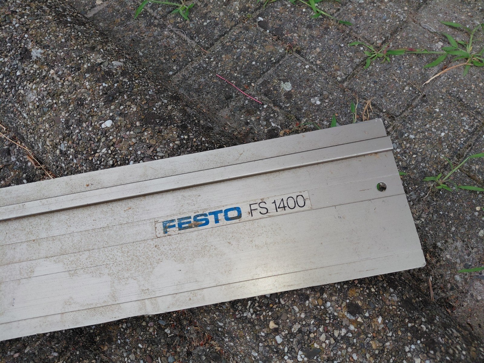 Festool FS 1400 geleiderail voor zaag, Doe-het-zelf en Verbouw, Gereedschap | Handgereedschap, Ophalen, Gebruikt, Zaag, Festool