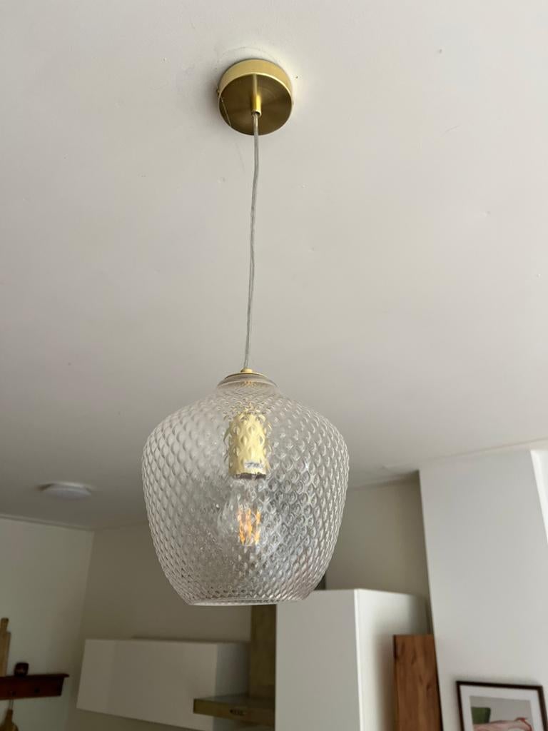 Hanglamp, Huis en Inrichting, Lampen | Hanglampen, Ophalen, Zo goed als nieuw, Minder dan 50 cm