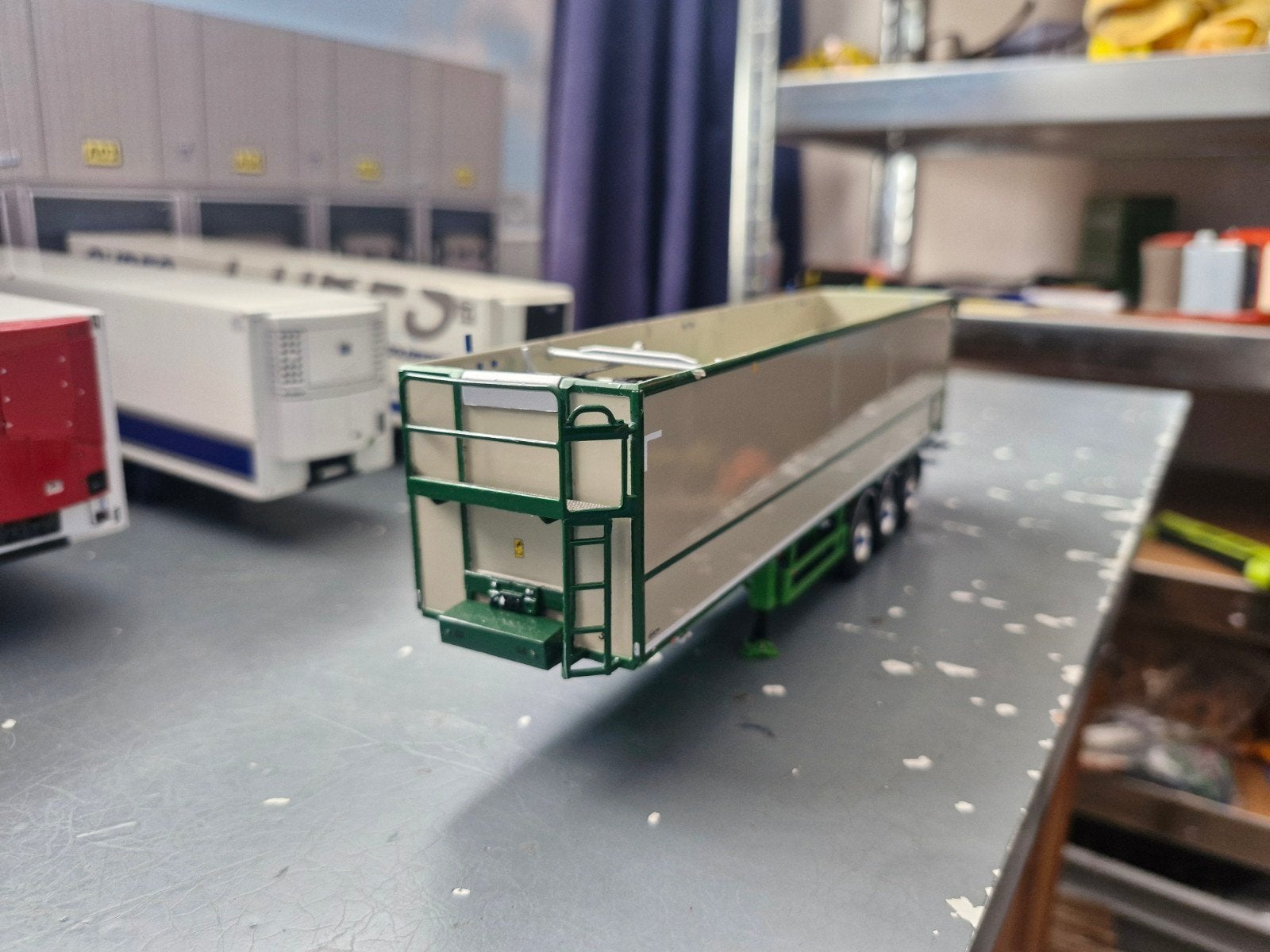 aardappel trailer wsi, Ophalen of Verzenden, Zo goed als nieuw, Bus of Vrachtwagen, Wsi