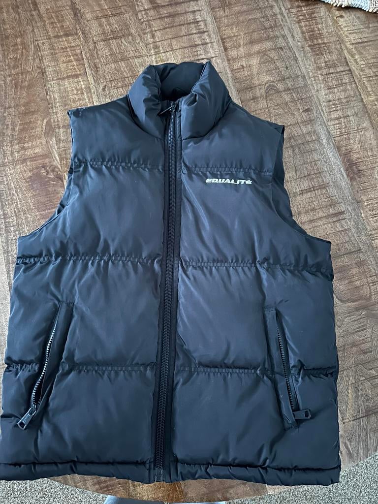 Equalite bodywarmer, Kleding | Heren, Bodywarmers, Ophalen of Verzenden, Zo goed als nieuw, Maat 48/50 (M), Zwart