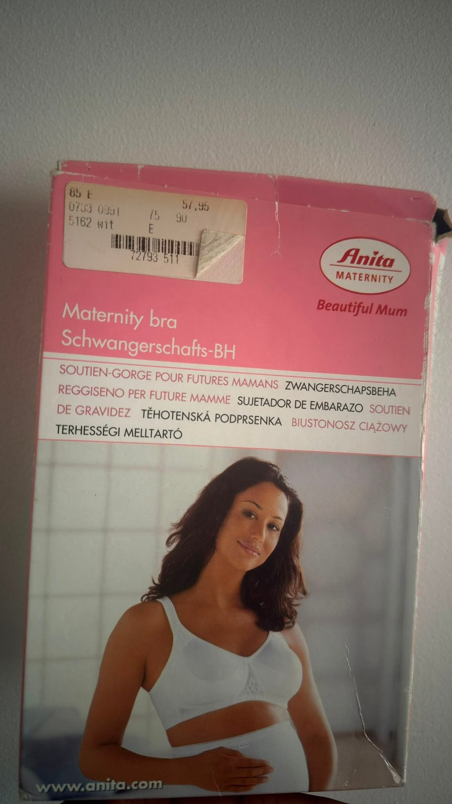 Maternity BH Anita 85E, Ophalen of Verzenden, Zo goed als nieuw, Overige typen