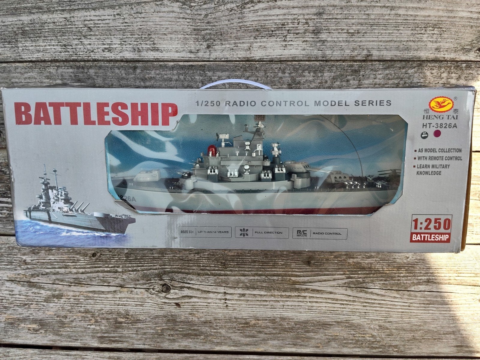 Battleship 1/250 Radio Control Model Series HT-3826A, Ophalen of Verzenden, Nieuw, 1:200 of kleiner, Overige merken