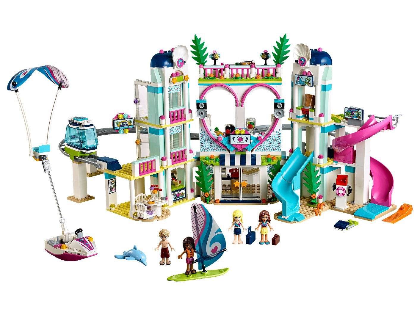 Lego Friends Heartlake City Resort 41347, Kinderen en Baby's, Lego, Friends, Ophalen of Verzenden, Complete set