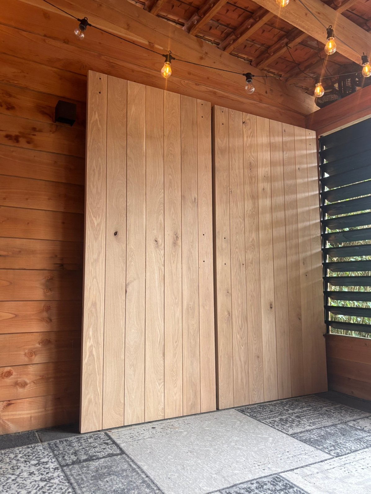 Taatsdeur/massief eiken/binnendeur/loft/schuifdeur/OP MAAT, Ophalen of Verzenden, Nieuw, Hout, Binnendeur