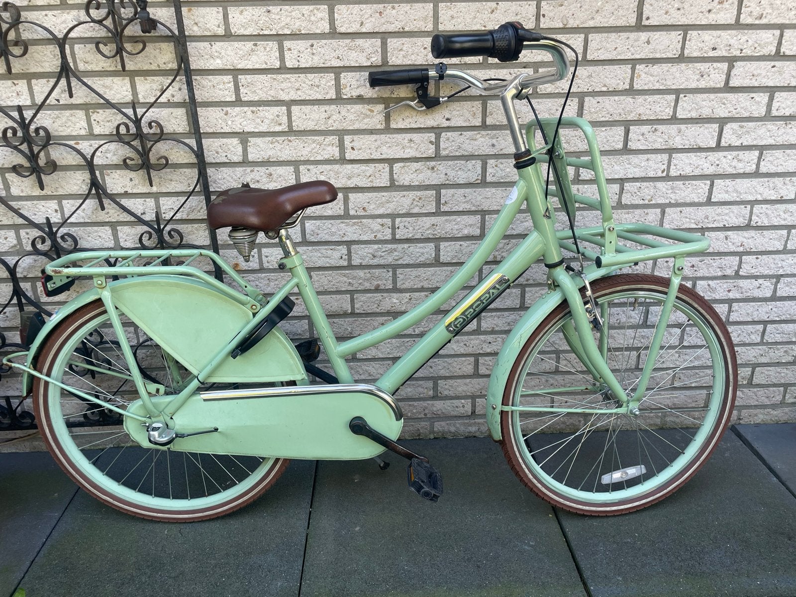 Popal Meisjesfiets 24 inch met Shimano Nexus 3 versnellingen, Fietsen en Brommers, Ophalen, Velgrem, Versnellingen, Gebruikt