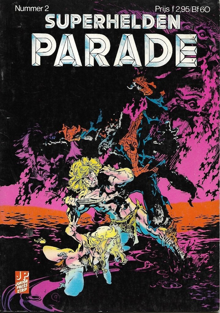 Superhelden Parade - Nummer 2, Boeken, Eén comic, Ophalen of Verzenden, Gelezen, Amerika