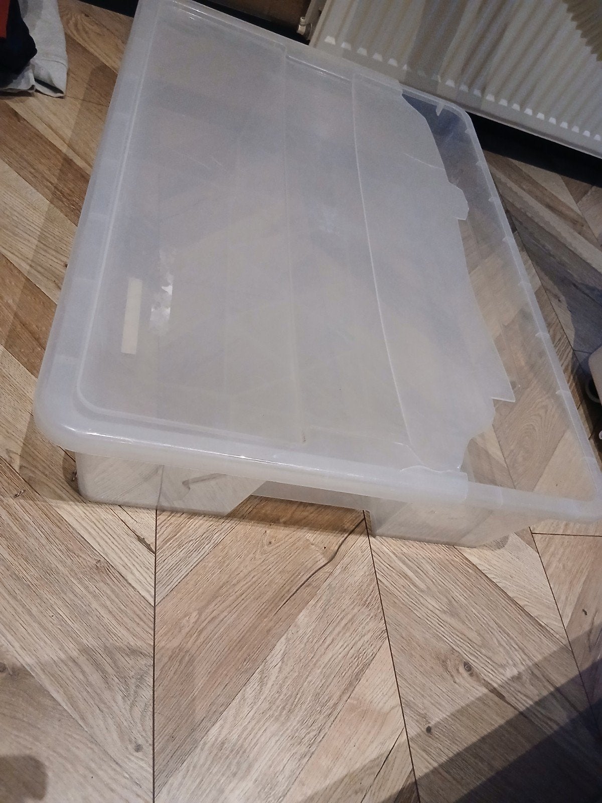 Gratis grote opbergbak van Ikea, Huis en Inrichting, Woonaccessoires | Overige, Ophalen, Gebruikt