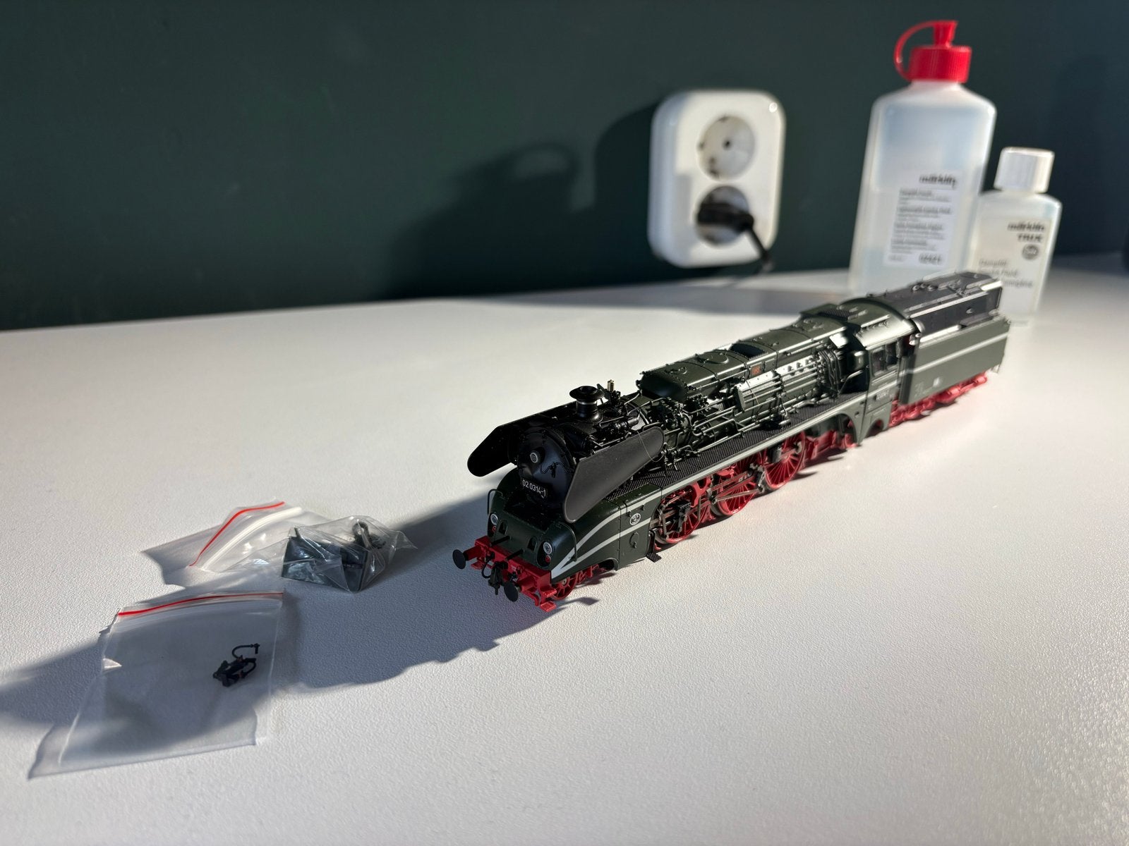 Märklin H0 Stoomlocomotief BR 02 39027 DR/DDR Epoche IV, Hobby en Vrije tijd, Modeltreinen | H0, Zo goed als nieuw, Locomotief