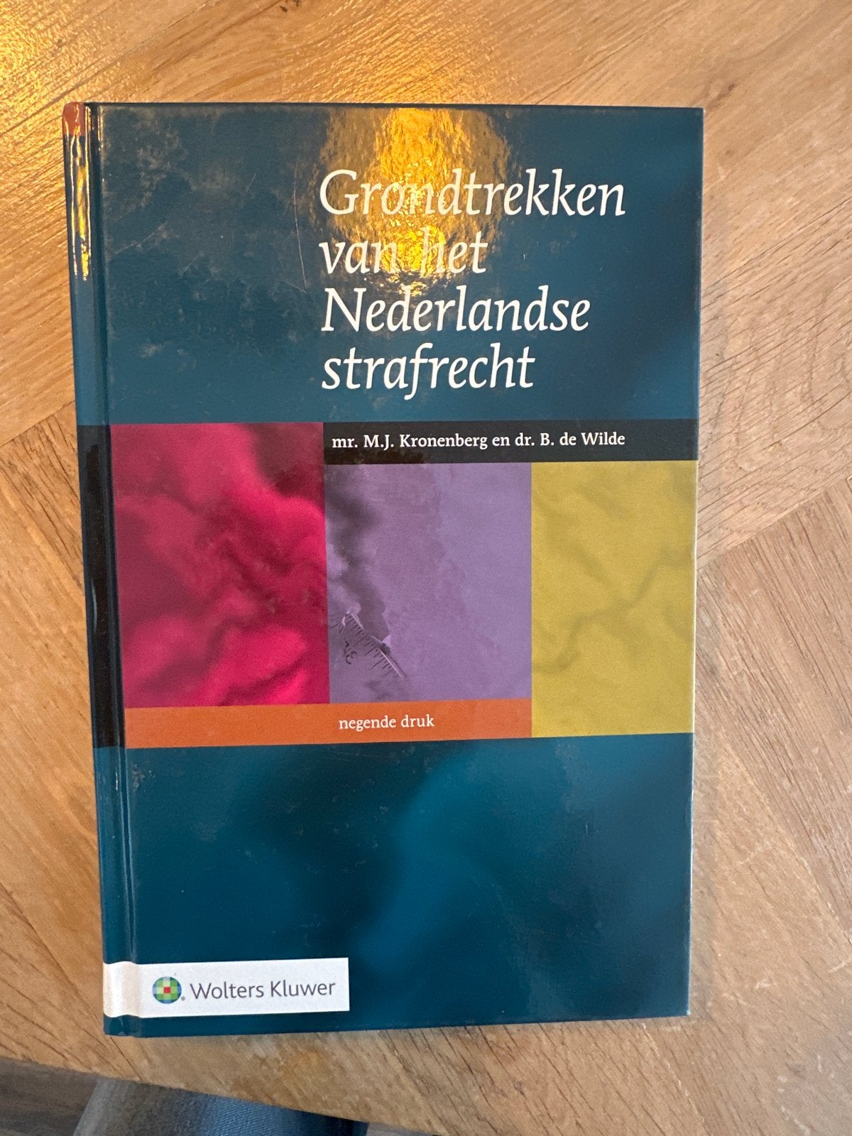 Grondtrekken van het Nederlandse strafrecht (negende druk), Boeken, Ophalen of Verzenden, Gamma, Zo goed als nieuw, WO
