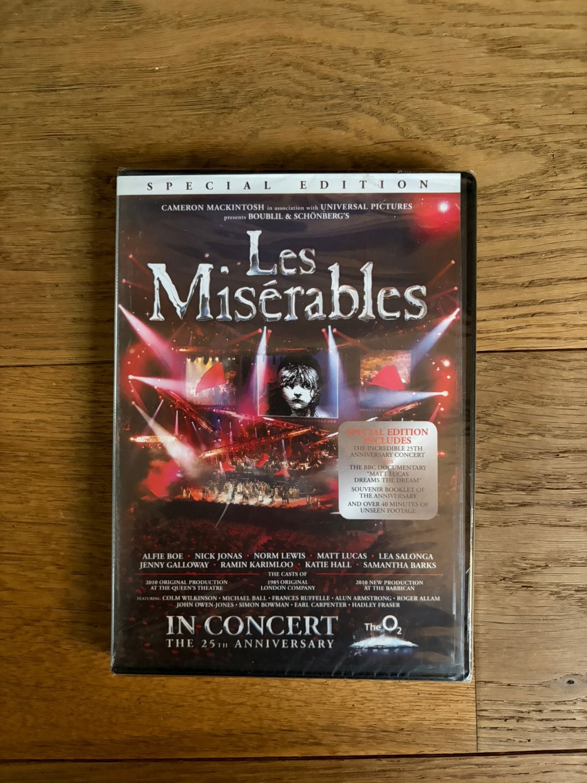 Les Miserables 25th Anniversary Concert musical dvd, Alle leeftijden, Ophalen of Verzenden, Zo goed als nieuw