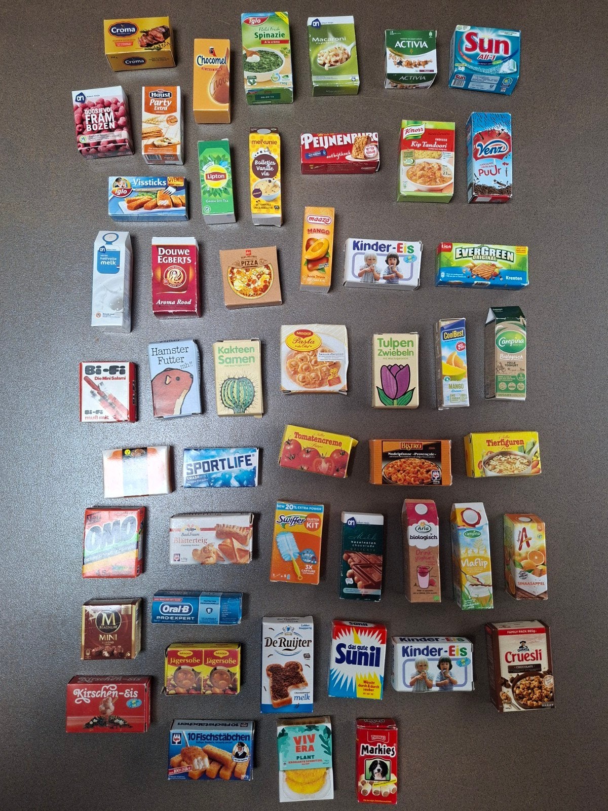 Kinderkeuken mini's 50 boodschappen winkeltje restaurant, Vomar, Ophalen of Verzenden