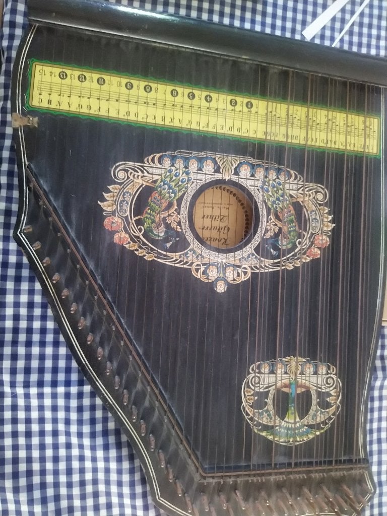 Tafel Harp, Muziek en Instrumenten, Ophalen, Gebruikt