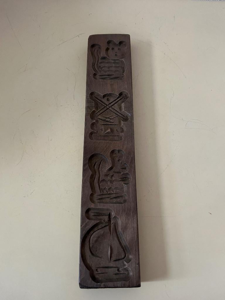 Vintage houten speculaasplank, Ophalen of Verzenden