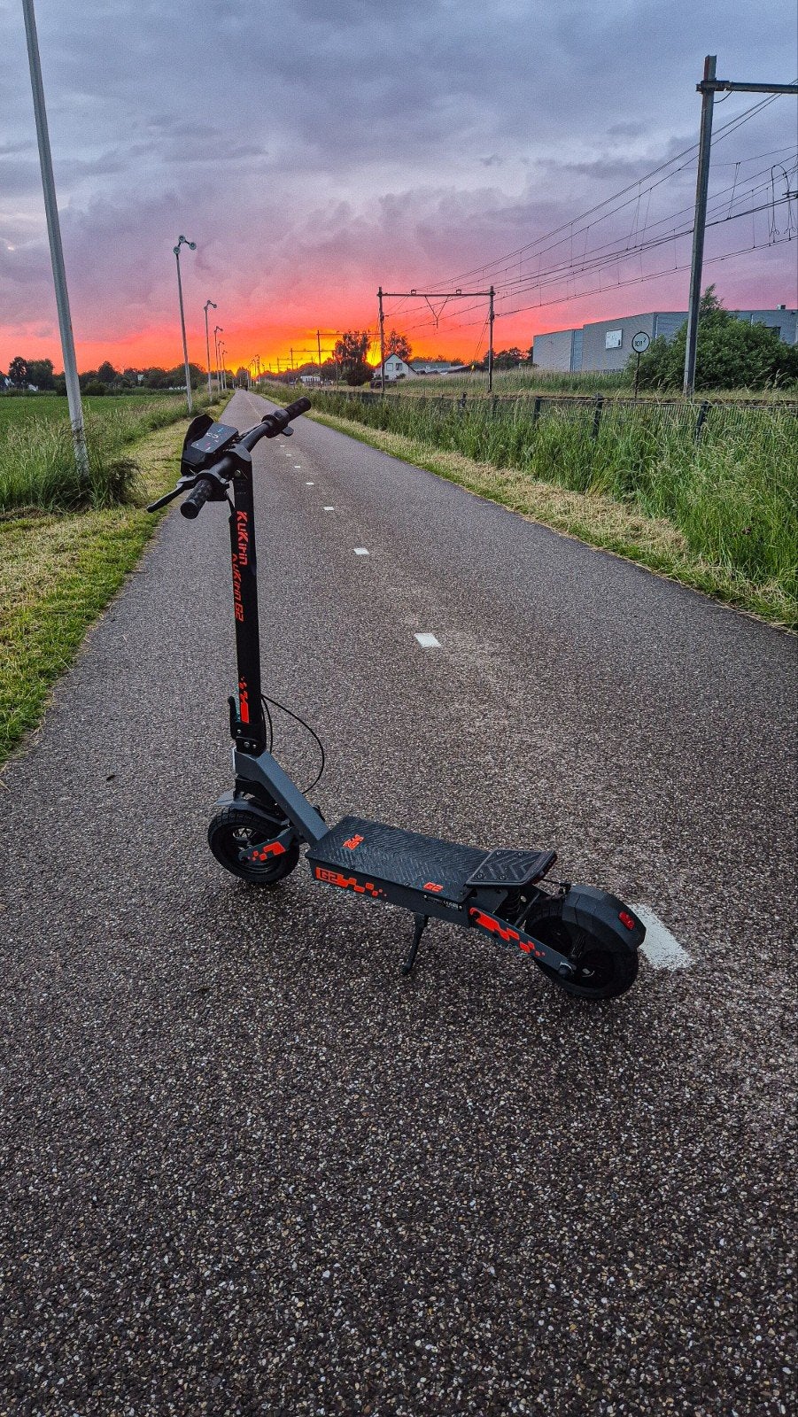 Kukirin G2 E-step met lader en originele doos, Fietsen en Brommers, Ophalen, Zo goed als nieuw, Elektrische step (E-scooter), Kugoo Kirin