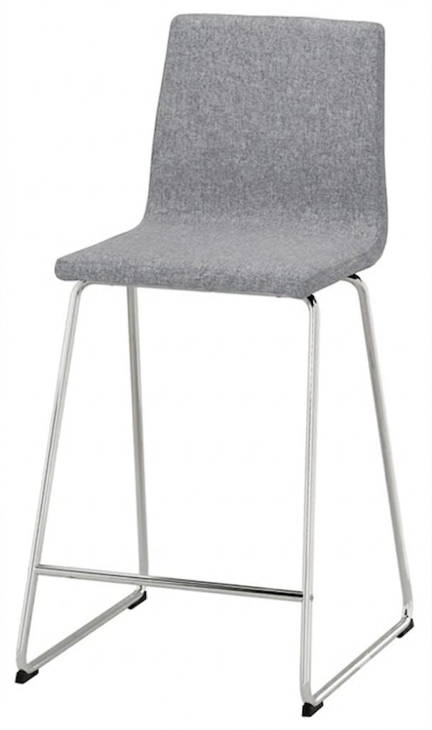 IKEA LILLÅNÄS barstoel 2x, Ophalen, Met voetsteun, 60 tot 90 cm, Zo goed als nieuw